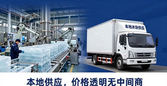 工业冰块选广州本地供应，价格透明无中间商