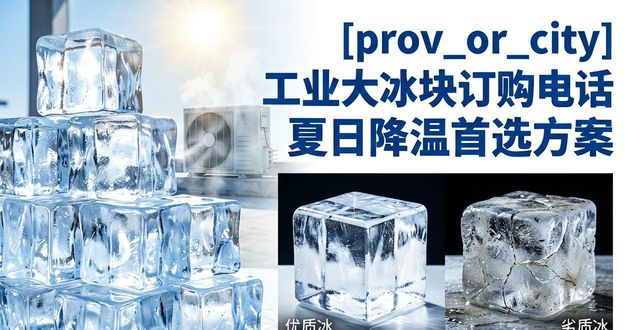 广州工业大冰块订购电话 夏日降温首选方案